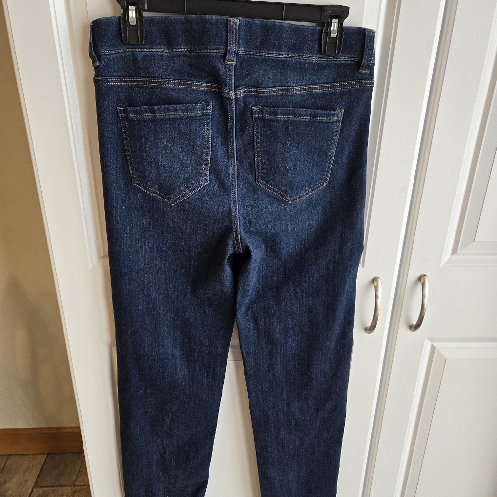 Liverpool Dark Blue Straight Leg Jeans - Picture 4 of 6